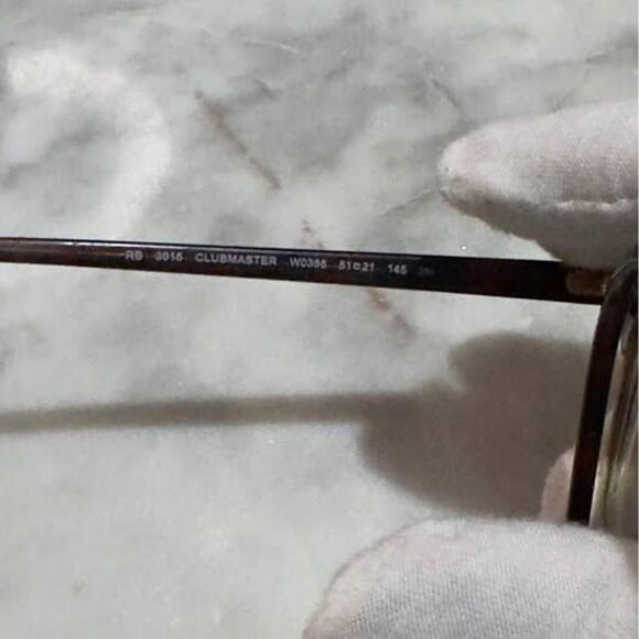 Rayban RB3016 Clubmaster Eyeglasses main image 4